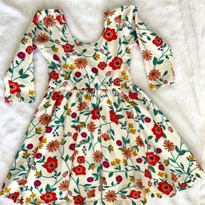 AA Lucia floral Dress 3T